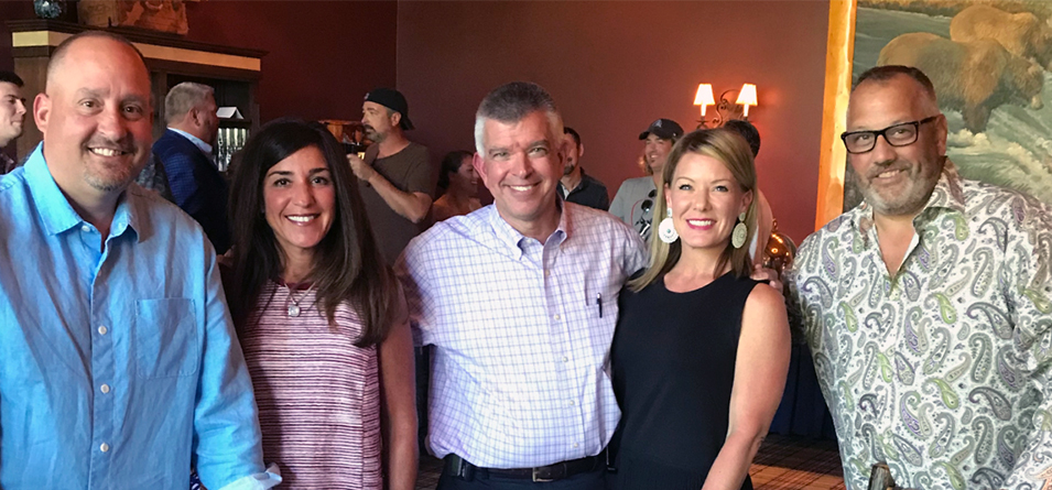 Scott and Julie Mawaka, Dr. Jeffrey Hord, Jen and Phil Lopez