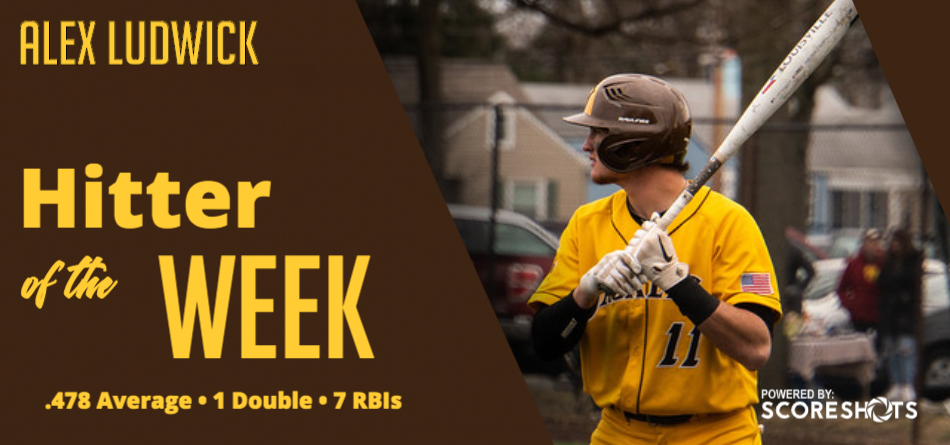 Ludwick Garners First Career OAC Hitter of the Week
