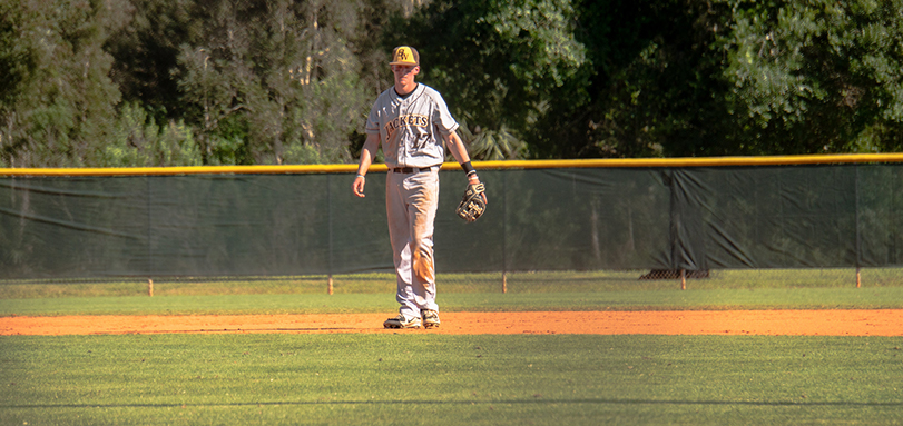 Senior Kyle Pennington hit the walkoff single in the 5-4 first round victory over Saint Johns (Photo Courtesy of Alec Palmer)