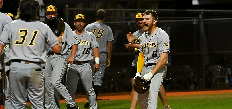 Drew Wilson grand slam celebration (photo courtesy of Gwenn Kolenich)