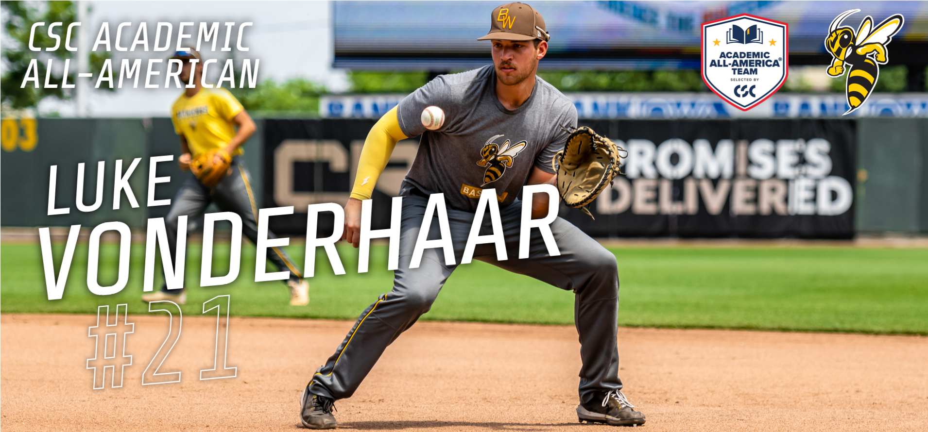 Baseball&rsquo;s Vonderhaar named CSC Academic All-American