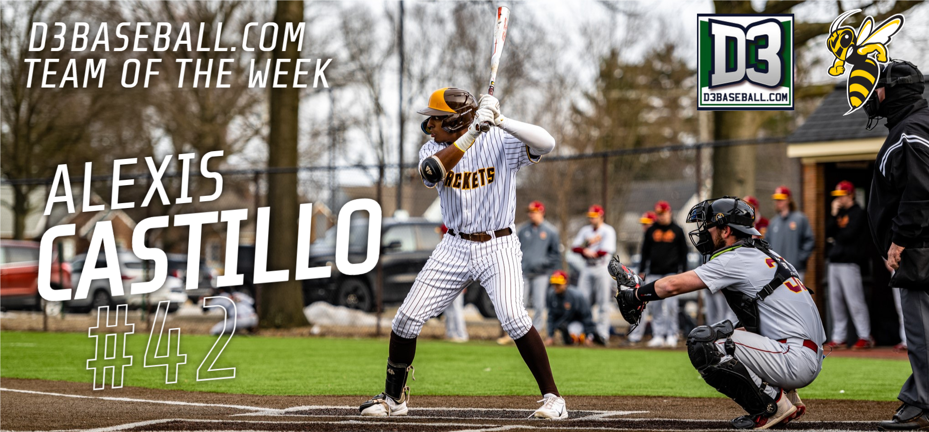 Castillo Tabbed to D3baseball.com Team of the Week
