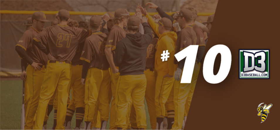 Baseball Ranked No. 10 in D3Baseball.com Preseason Poll