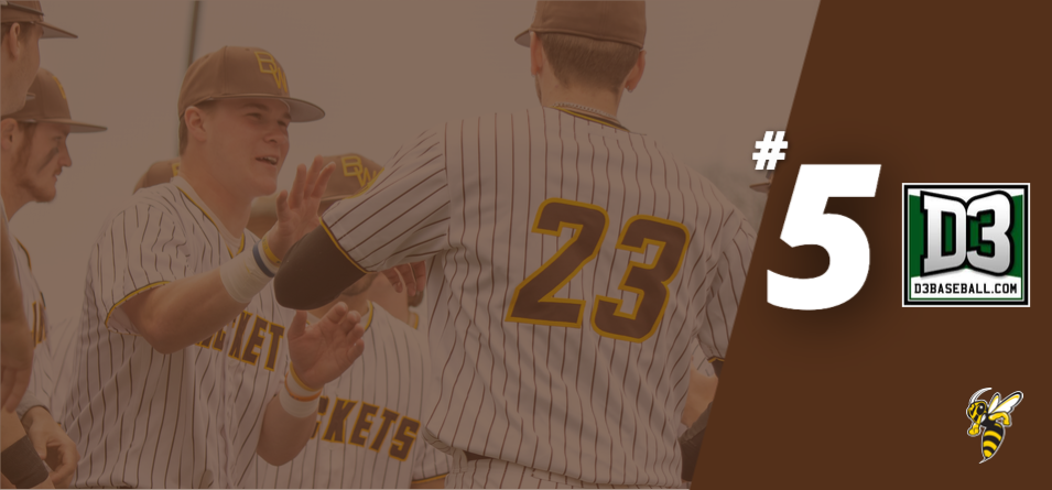 Baseball Moves Into Top 5 in First D3baseball Top-25 Poll