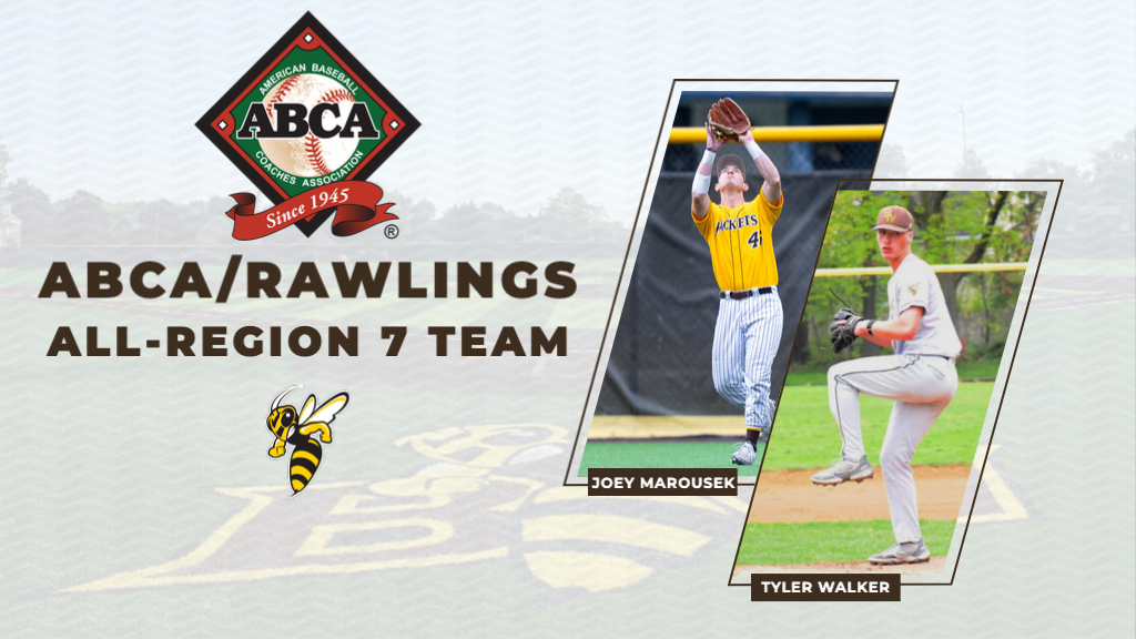 Two Yellow Jackets Named to American Baseball Coaches Association/Rawlings All-Region 7 Team