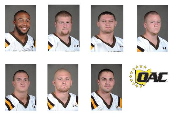 Holt, Wagner, Cook, Mohler, Fitch, O'Rourke and Goebel all Selected All-OAC