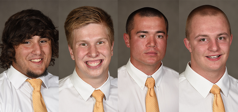 Andy Sierawski, Joe Simonis, Austin Stephan and Lawrence Wolfe