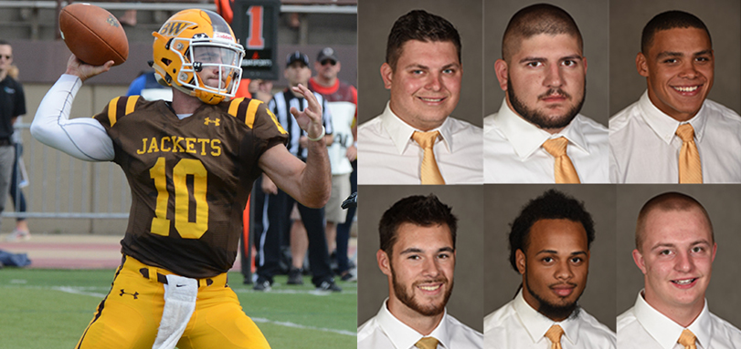 Tyler Moeglin, Anthony Lautanen , Nolan Brandt, Andy Schultz, Brock Hull, Issac Reed III and Lawrence Wolfe