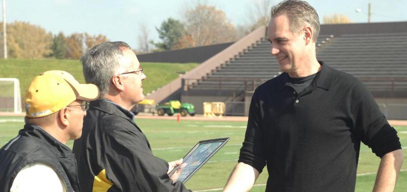 Football Hosts Capital on Professor Appreciation Day