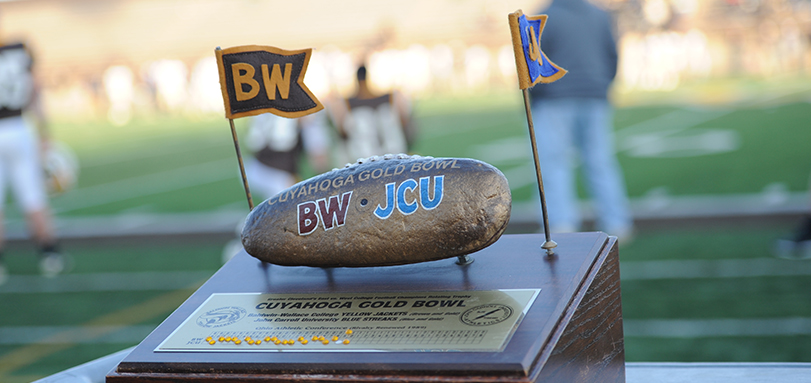 Football Opens OAC Play at John Carroll in 28th Battle for the Cuyahoga Gold Bowl Trophy