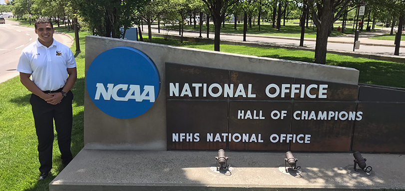 Football All-OAC Defensive Lineman Schultz Selected for NCAA Careers in Sports Forum
