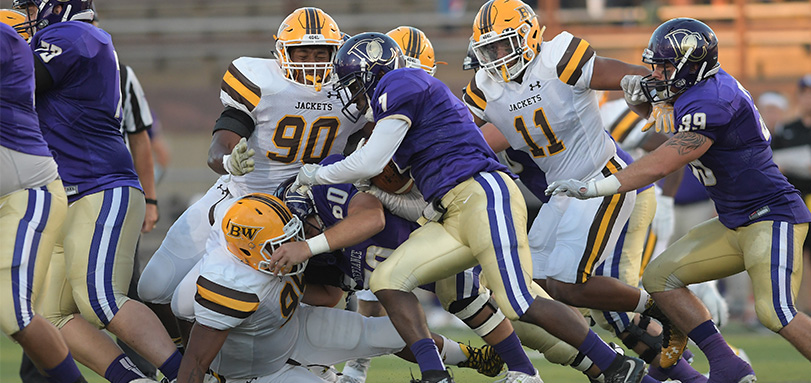 Football Team Loses 17-10 at JCU in Cuyahoga Gold Bowl Game