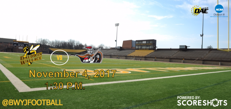 Football Hosts Heidelberg in Home Finale and Seniors' Day