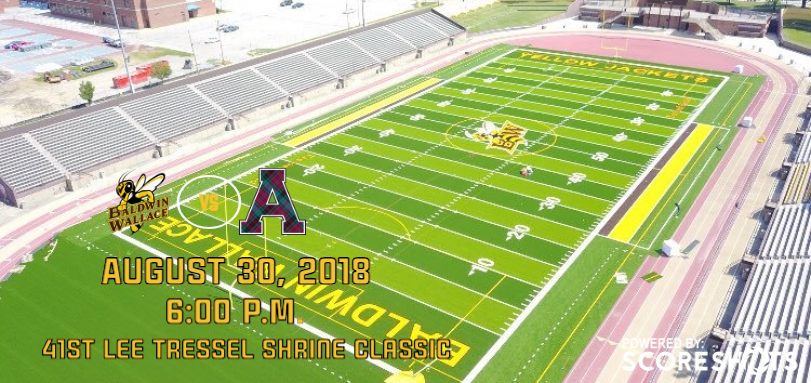 Football Opens 2018 Campaign Against Alma (Mich.) on 41st Lee Tressel Shrine Classic