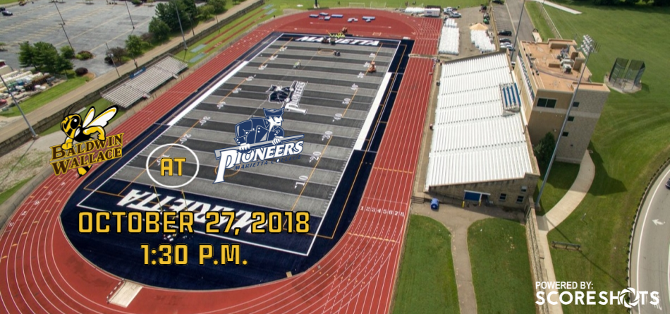 Football Travels to Marietta for OAC Showdown with Pioneers