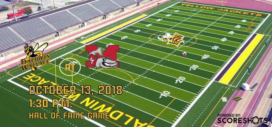 Football Returns Home to Host OAC Game Against Muskingum in Hall of Fame Game