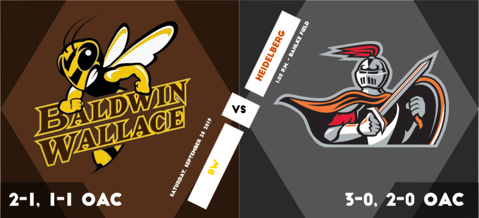Football Plays Home Opener Against Heidelberg in 42nd Shrine Classic Game