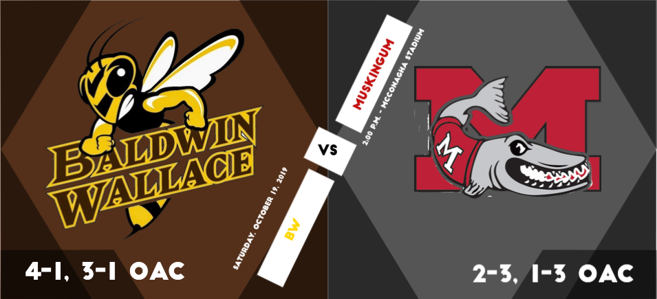 Football Returns from Bye Week with OAC Road Game at Muskingum