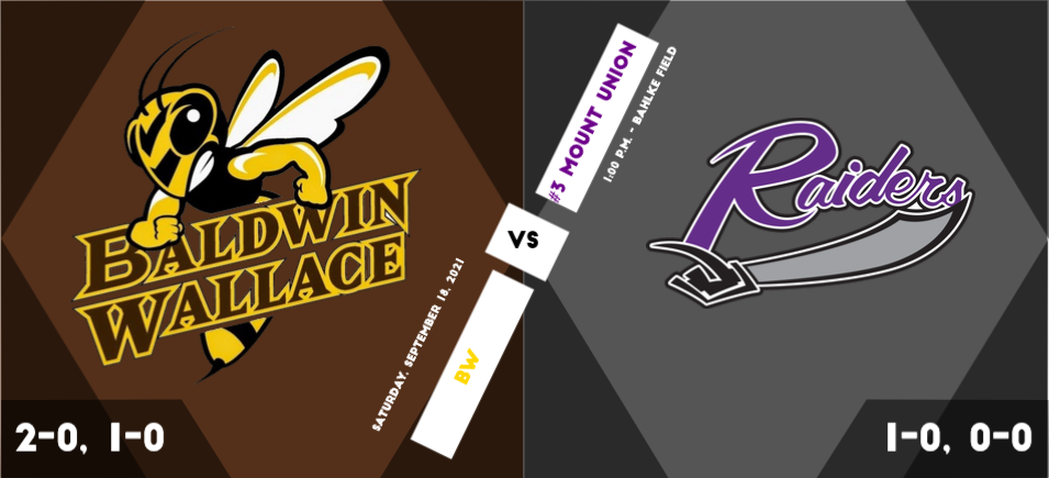 Football Closes Out Three Game Season Opening Road Trip, Takes on #3 Mount Union