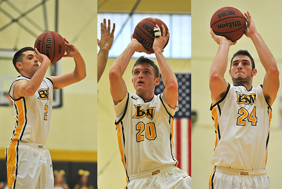Jaron Crowe, Kevin Krakowiak and Kyle Payne