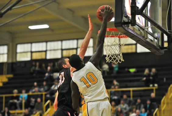 Matt Dennis Dunks Home Two of His Career-high 21 points