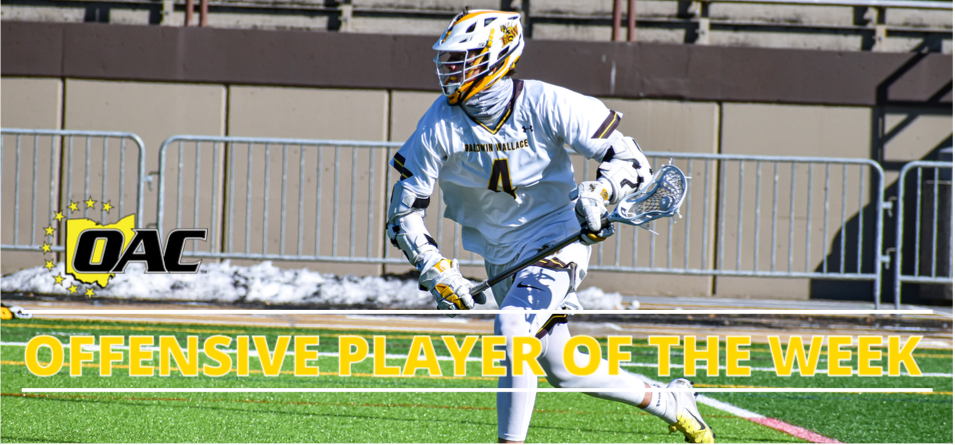 Nanosky Garners First Career OAC Men&rsquo;s Lacrosse Offensive Player of the Week Honor
