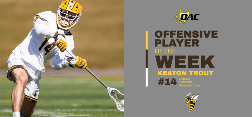 Keaton Trout (photo courtesy of Erik Drost '11)