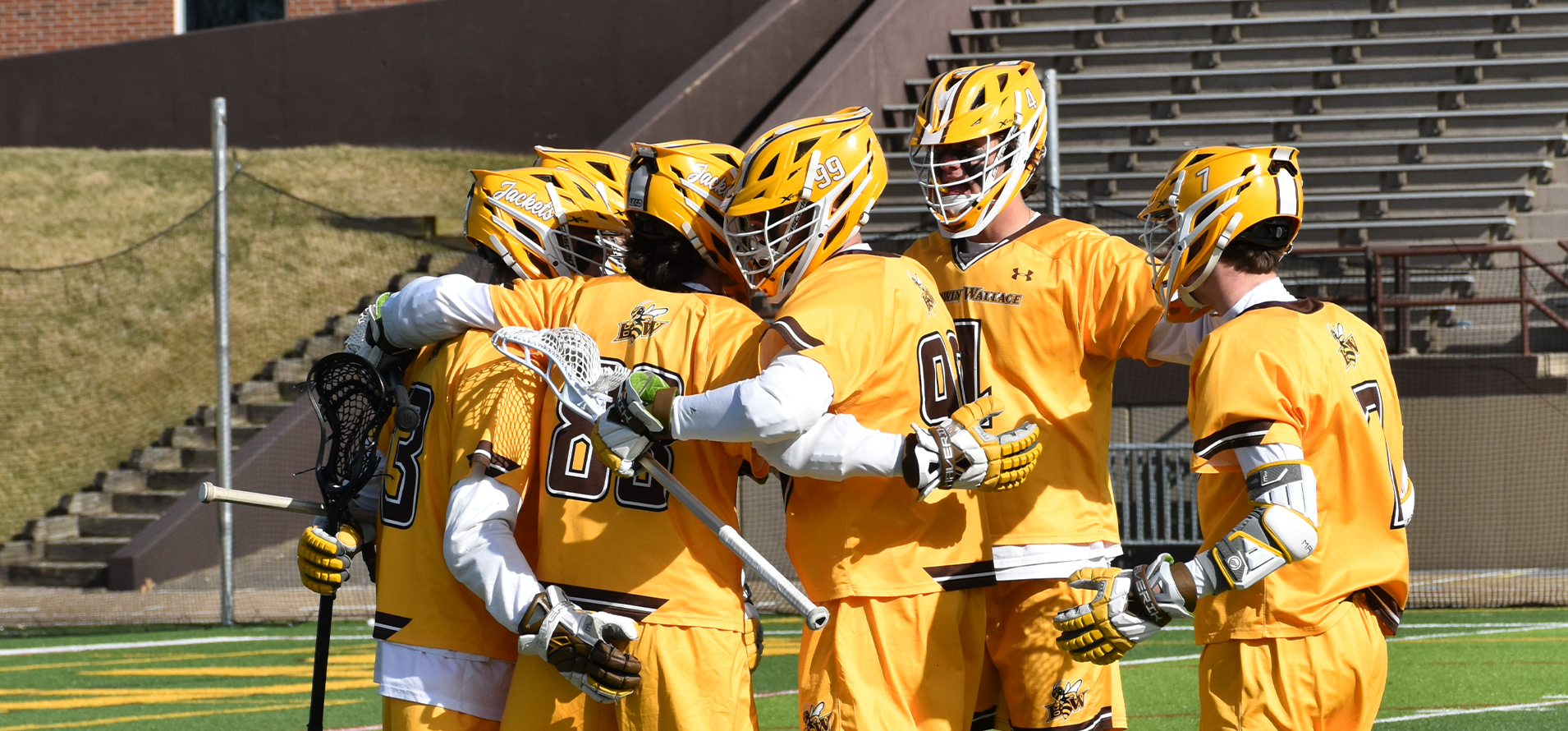 Team celebration (photo courtesy of Brittany Webb '23)