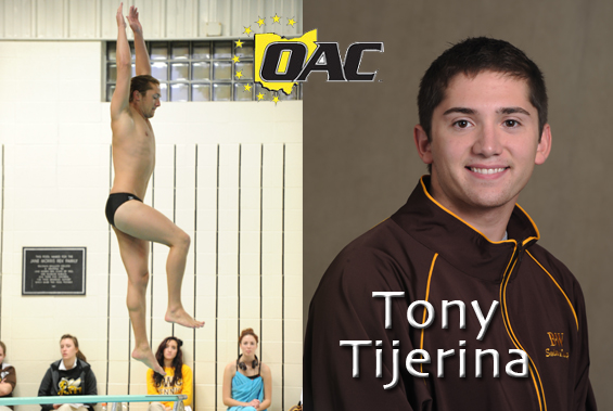 Tony Tijerina Earns Third Academic All-OAC Honor