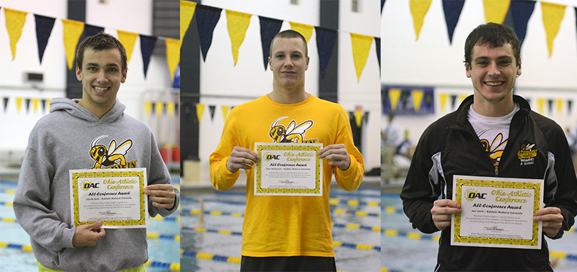 All-OAC performers Jacob Burk, Tyler Thompson and Jon Levin
