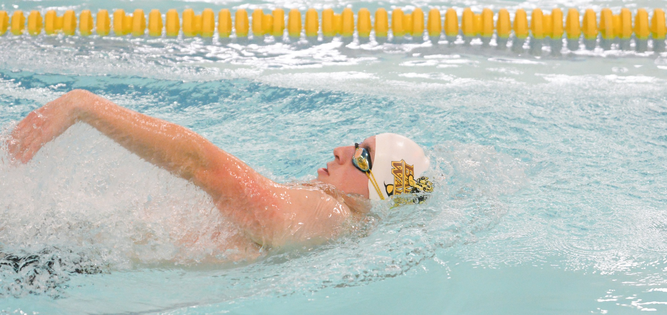 Sophomore freestyler Austin Lockhart