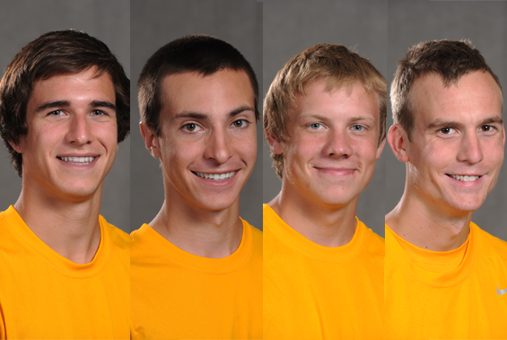 Joe Horvath, Kyle Patterson, Peter Harris and Alex Kearney