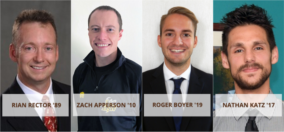 Men&rsquo;s Tennis Coaching Staff Aced by Alumni