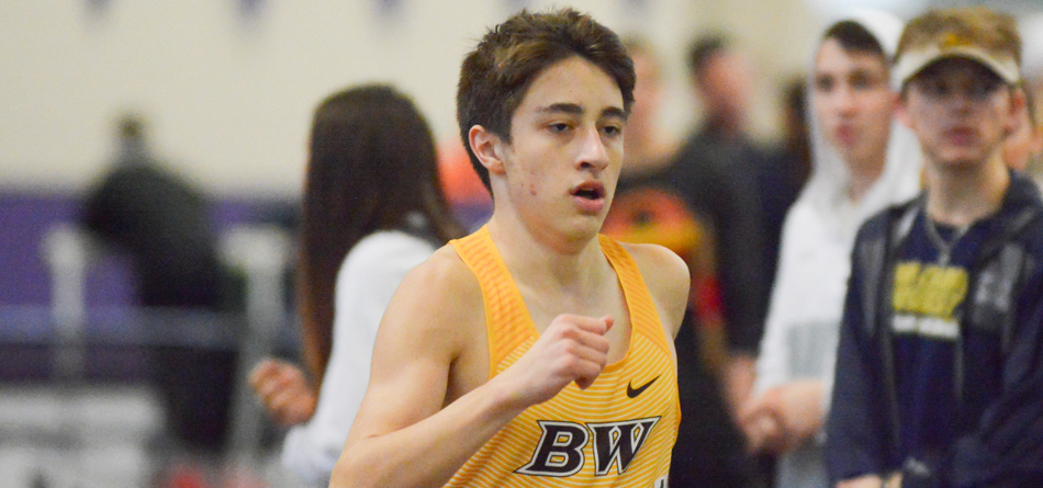 Senior distance runner Andrew Krupp won the 5,000-meter run at the Joe Banks Invitational