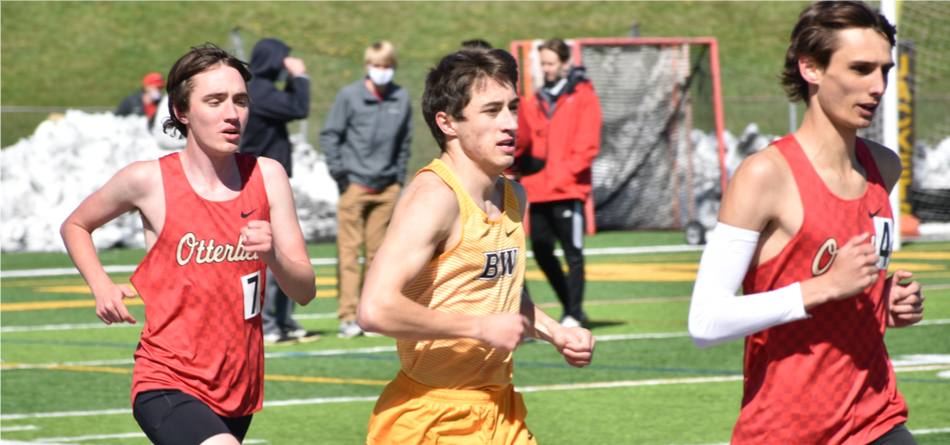 Senior distance runner Andrew Krupp ran a career-best time to take third in the 5,000-meter run at the Harrison Dillard Twilight