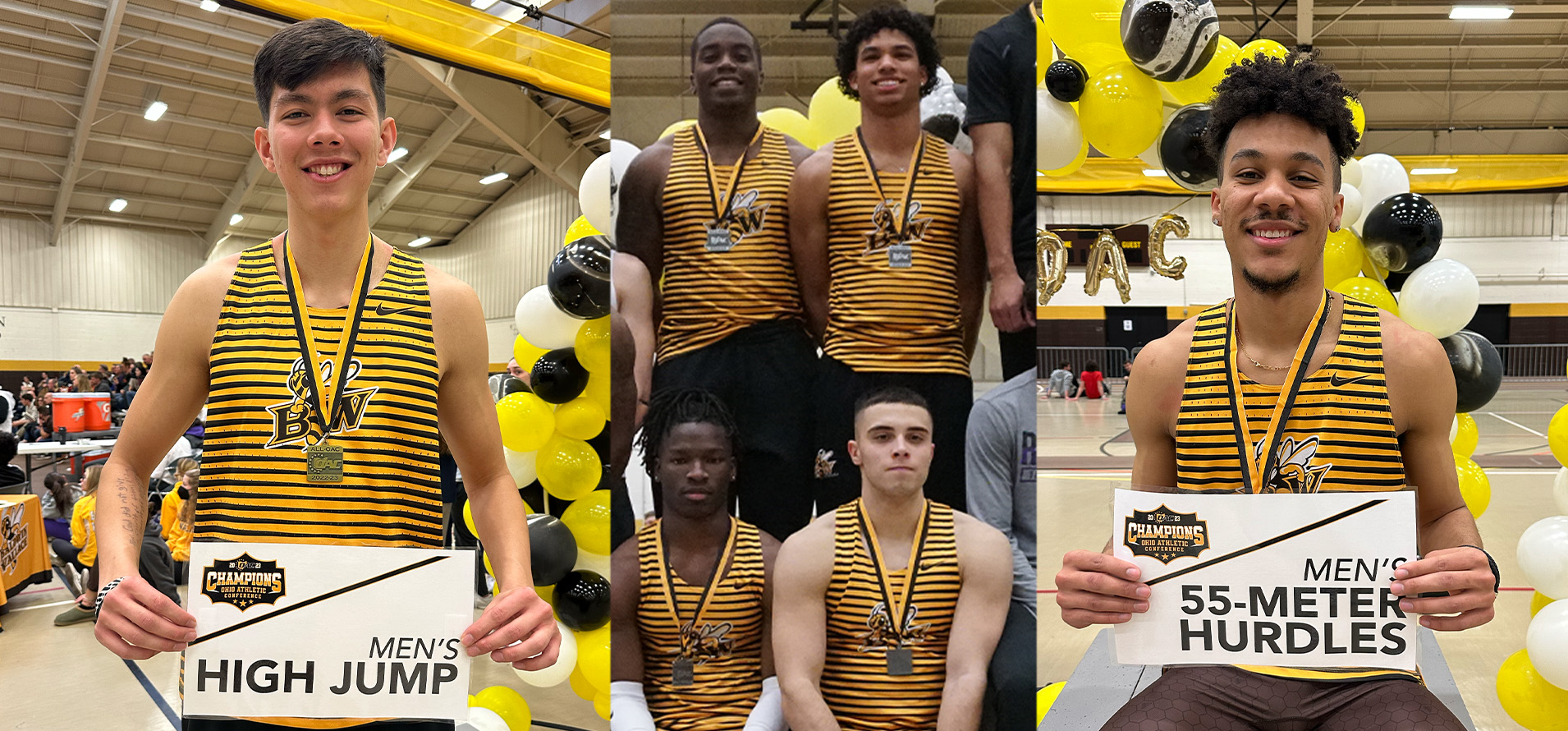 Clark Breaks School Record and Other Earn All-OAC Honors; Men's Indoor Track and Field Finish Sixth at OAC Championships