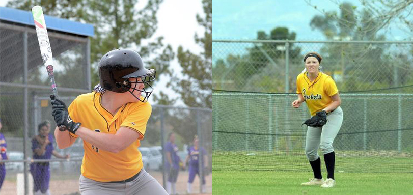 Mackenzie Nelsen had a career-high two hits in game two.