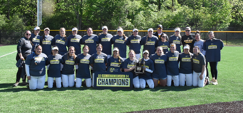 Softball Wins OAC Tournament Championship, Defeats Ohio Northern