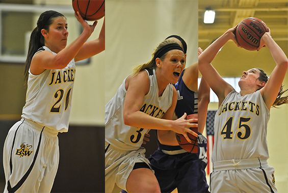 Shari Mangas, Jessica Lairson and Lexi Rohrbach