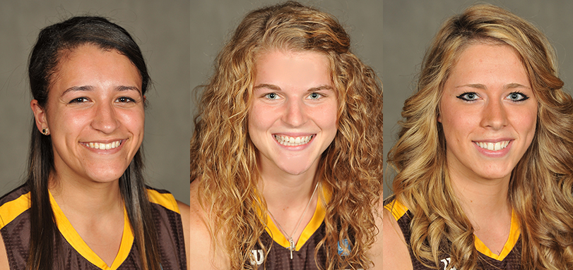 Sydney Clark, Erin Allen and Clara Lemmon all recorded career-high in points.