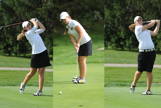 Rebecca Jones, Miranda Cunningham and Emilee Woolf