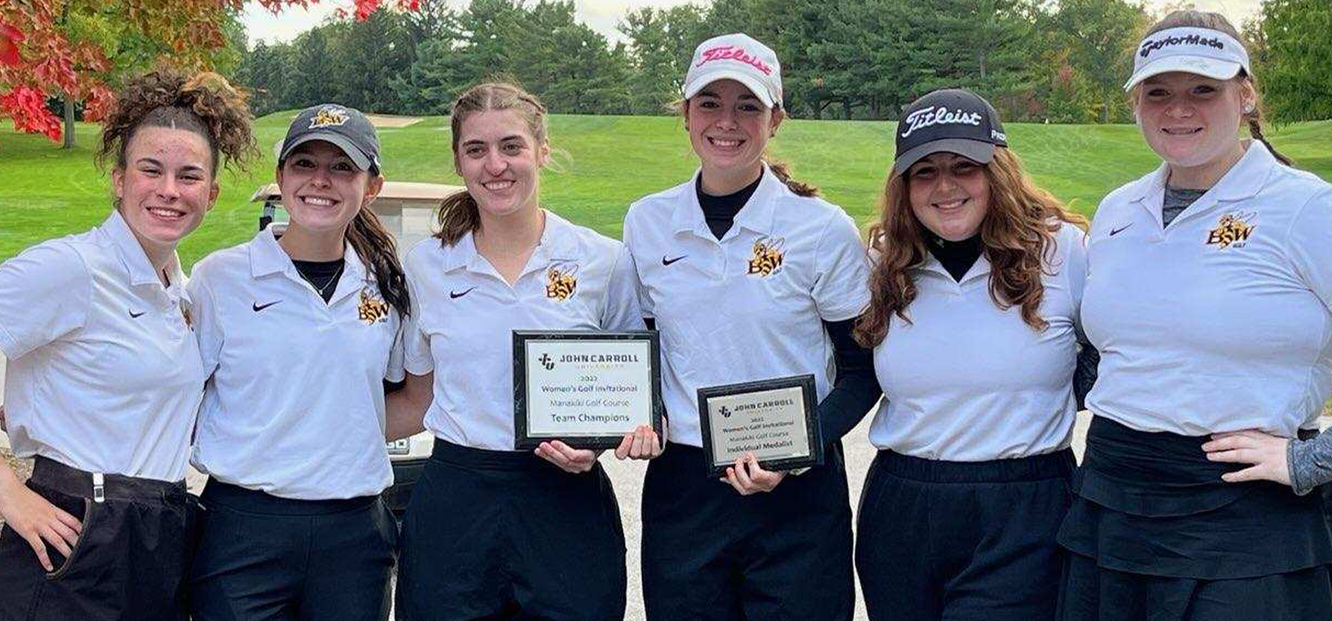 Newsome Medalist; Women&rsquo;s Golf Win John Carroll Fall Invitational