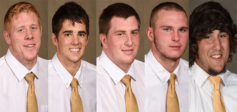 Ben Lebrun, Graham Montague,Tyler Maclellan, James Ritchie and Andrew Sierawksi