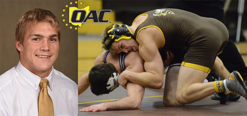 Senior Garrett Chase is OAC Wrestler of Week for Third Time in Career