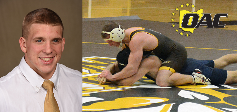 All-American Gunter Garners Third Career OAC Wrestling Weekly Honor