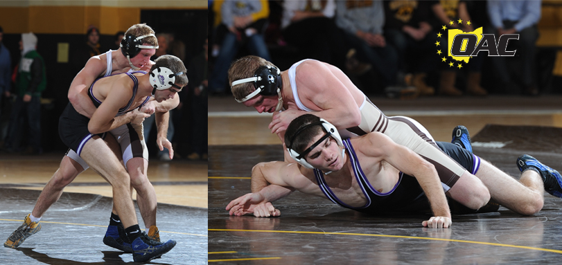 Gunter Earns Second OAC Wrestler of the Week Honor in 2015-16