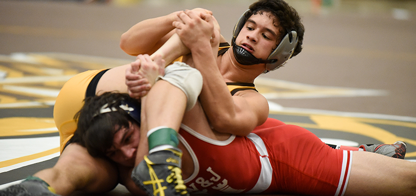 Junior All-OAC 125-pounder Chris Doyle