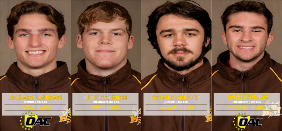 Four Wrestlers Land on 2020 All-OAC Team