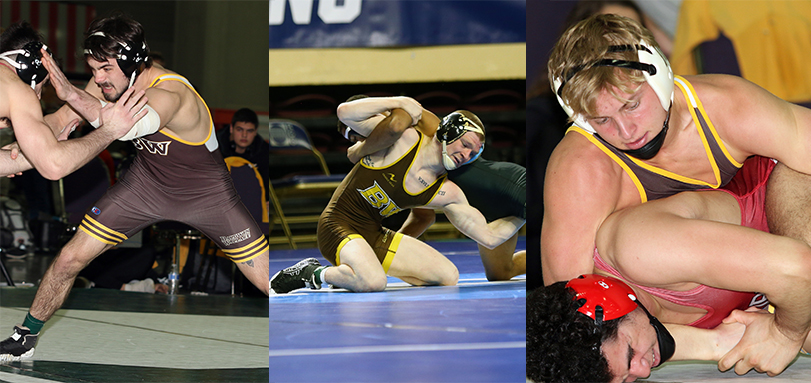 Senior National Qualifiers Stanley Bleich, Dante Ginetti and Dalton Leightner