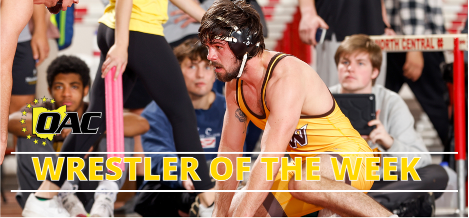 Bleich Garners Fourth Career OAC Wrestler of the Week